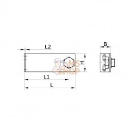 MB14S; KRAMP; Support; pièce detachée