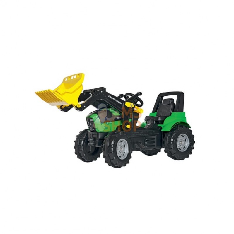 R71003; ROLLY TOYS; DEUTZ Agrotron avec chargeur frontal Trac; pièce detachée