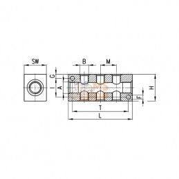 3043146D18; CAMOZZI; Distributeur; pièce detachée