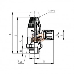 TMCU9783810; CAMOZZI; Limiteur débit; pièce detachée