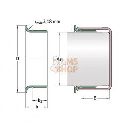 SPE99276; SPEEDI SLEEVE; Manchon Speedi Ø 70,00 mm; pièce detachée