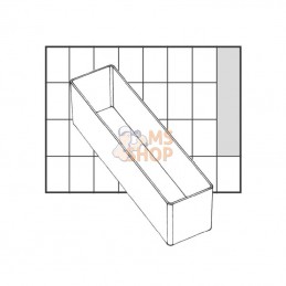 114653; RAACO; Boite de rangement 163x39x47mm Raaco; pièce detachée