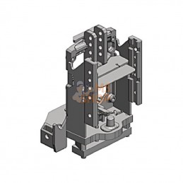00110750A02; SCHARMÜLLER; Châssis d'attelage piton; pièce detachée