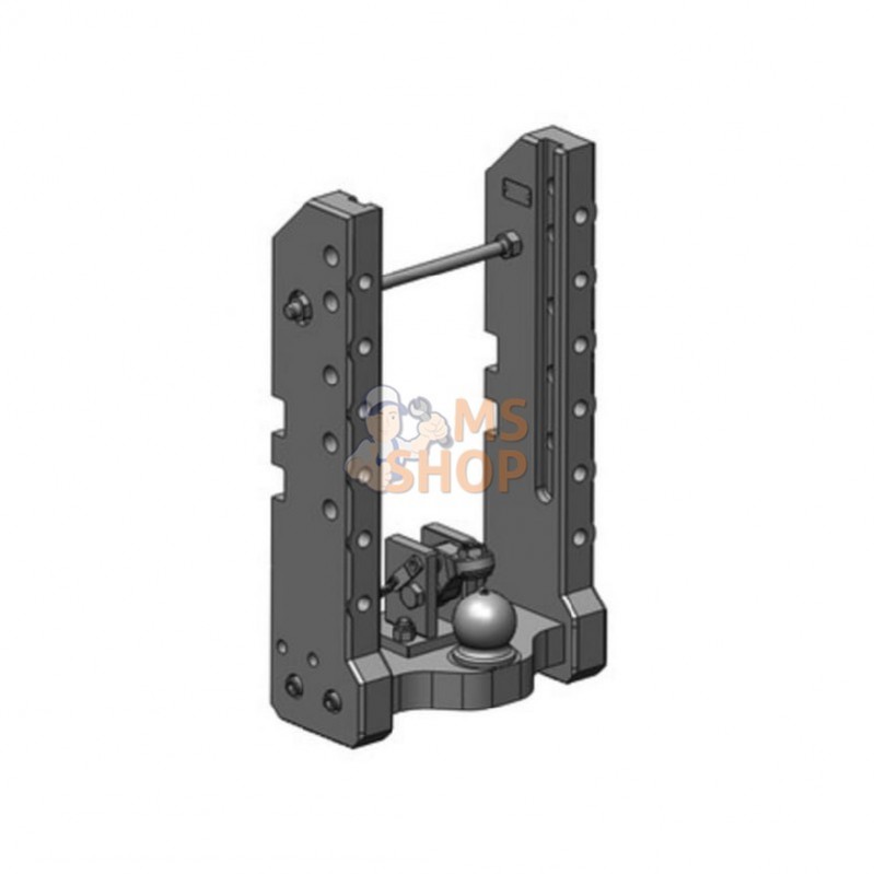 00158070A02; SCHARMÜLLER; Crochet d'échelle K80 330mm; pièce detachée