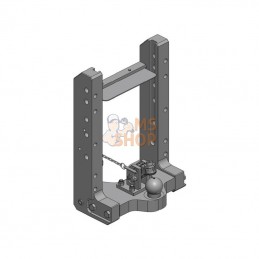 00160811A17; SCHARMÜLLER; Crochet d'échelle K80 390mm S 32; pièce detachée