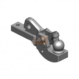 00428005A20; SCHARMÜLLER; Pièce d'attelage K80; pièce detachée