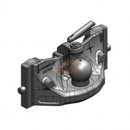 05639046A02; SCHARMÜLLER; Attelage à boule K80; pièce detachée