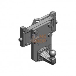 07733005A02; SCHARMÜLLER; Attelage à boule K50; pièce detachée