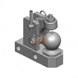 009600530A02; SCHARMÜLLER; Support de boule p. ZwL K50; pièce detachée