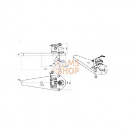 009603100A11; SCHARMÜLLER; Plaque de support 80 mm; pièce detachée