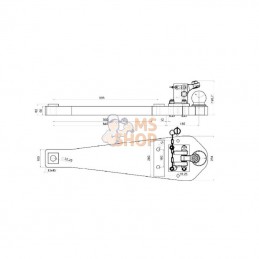 009603330A02; SCHARMÜLLER; Plaque de support K80; pièce detachée