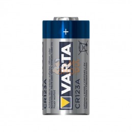 VT06205; VARTA CONSUMER BATTERIES; Batterie au lithium CR123A; pièce detachée