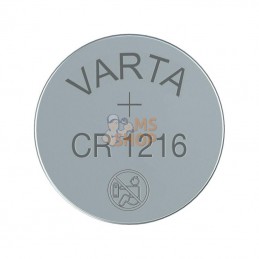 VT06216; VARTA CONSUMER BATTERIES; Batterie CR 1216; pièce detachée