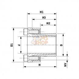 CAL3F1218; SIT; Sit-lock 3 élément 12/18; pièce detachée