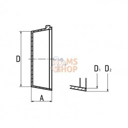 YAR2030102F; SKF; Palier tendeur; pièce detachée