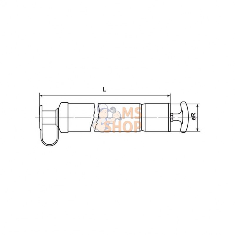 638375611; SKF; Pompe rempliss coude 90 + ext; pièce detachée