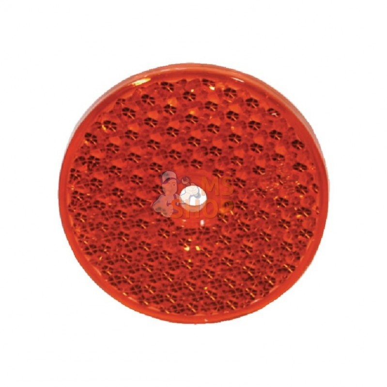 300011000; JOKON; Catadioptre rond rouge Ø80 mm à visser; pièce detachée