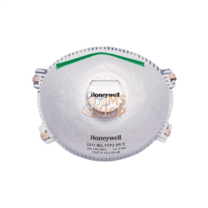 1005586; HONEYWELL; Masq. pouss. 5211M/L FFP2(20x); pièce detachée