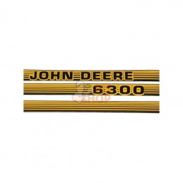 TR6300JD; GOPART; Autocollants "John Deere 6300"; pièce detachée