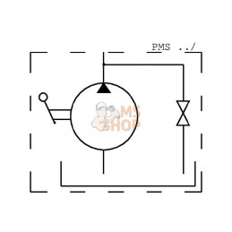 PMS2503; OMFB; Pompe à main 25cc+réservoir 3ltr; pièce detachée