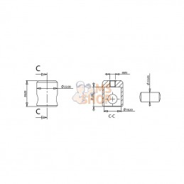 IMC910; INDEMAR; Kit pour Walvoil SD10/11/14; pièce detachée