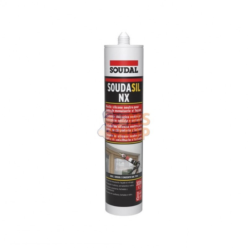 128794SOU; SOUDAL; Silicone NX Gris 300mL; pièce detachée