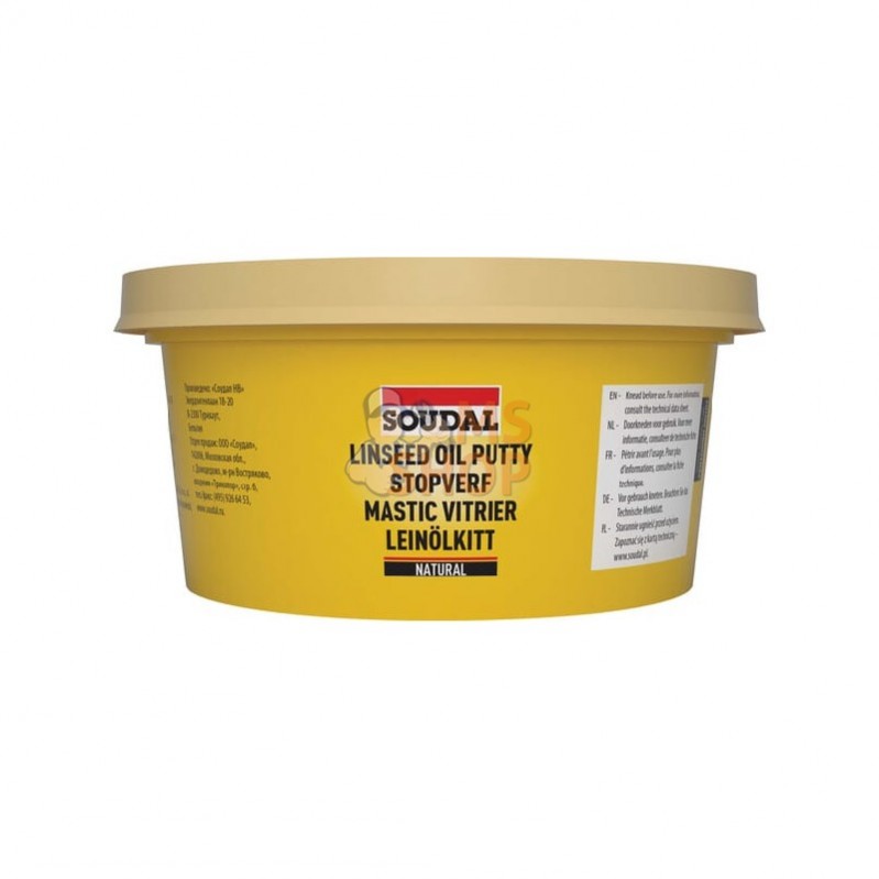 106749SOU; SOUDAL; Mastic vitrier 500g (naturel); pièce detachée