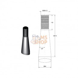 FT25; SHW; Dent de chargeur 44x820 M28; pièce detachée