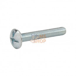 88107650; KRAMP; Vis tête bombée collet carré large fendue M6x50; pièce detachée