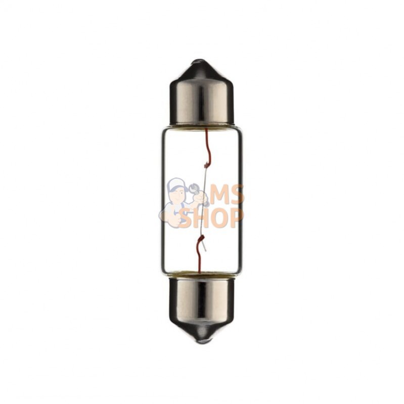 B122110; KRAMP; Ampoule 12 V 10 W SV8,5 10X36; pièce detachée