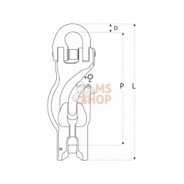 2643010; REMA; Cornière assemb direct RD10 mm; pièce detachée