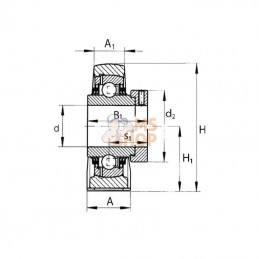 SY55FMSKF; SKF; Palier SY SKF; pièce detachée