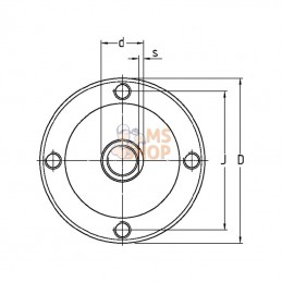 BAA0023; SKF; Moyeu SKF; pièce detachée