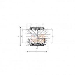 AD28; SIT; Manchon Sitex taille 28; pièce detachée