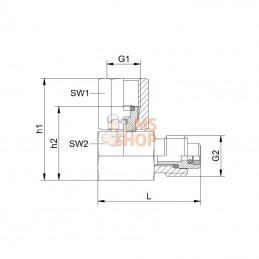 MA201490; SPRADOW; Raccord point de mesure; pièce detachée