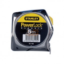 133195; STANLEY; M?tre ruban 5m x 25mm Powerlock; pi?ce detach?e