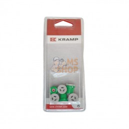 KRATR80GREENP006; KRAMP BLISTER; Buse conique 80° verte céramique (6x); pièce detachée