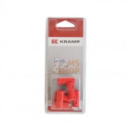 KRAVI11004P006; KRAMP BLISTER; Buse injection d’air 110° rouge (6x); pièce detachée