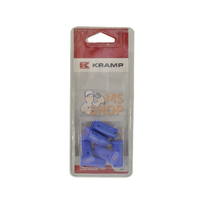 KRAVI8003P006; KRAMP BLISTER; Buse injection d’air 80° bleue (6x); pièce detachée