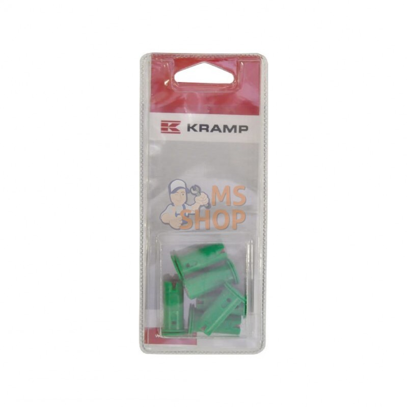 KRAVI80015P006; KRAMP BLISTER; Buse injection d’air 80° verte (6x); pièce detachée