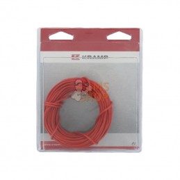 KRKA1074P010; KRAMP BLISTER; Câble 1x0,75mm² rouge 10m; pièce detachée