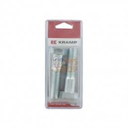 KR9312080P002; KRAMP BLISTER; Vis hexagon M20x80 8.8 ZP (2x); pièce detachée