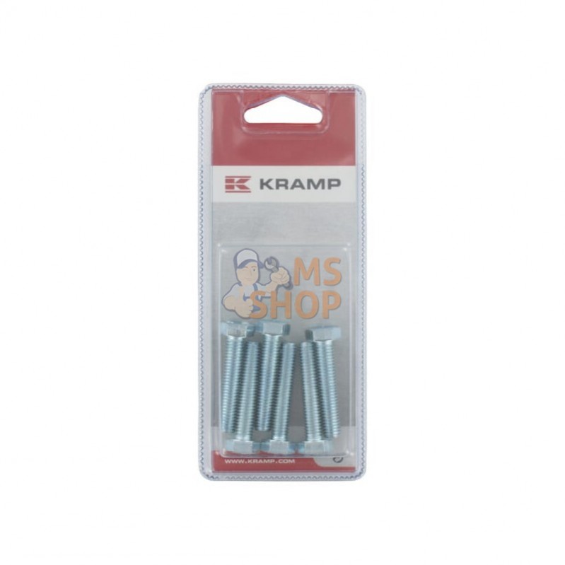 KR933840P006; KRAMP BLISTER; Vis hexagon M8x40 8.8 ZP (10x); pièce detachée