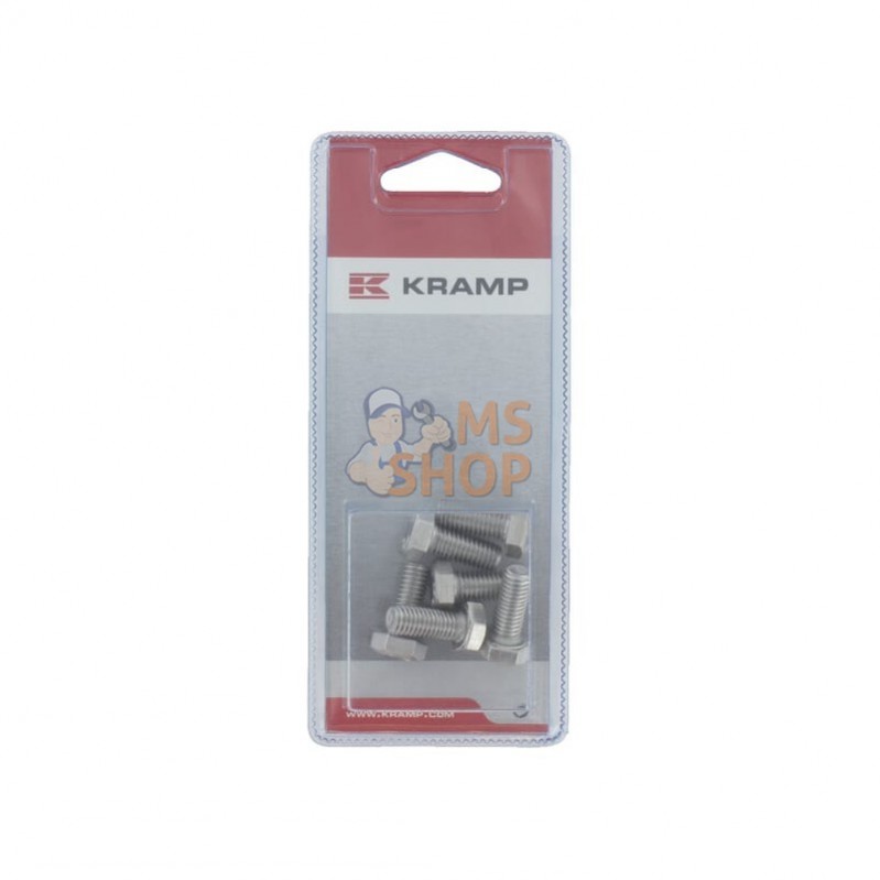 KR933820RVSP006; KRAMP BLISTER; Vis hexagon M8x20 inox (6x); pièce detachée