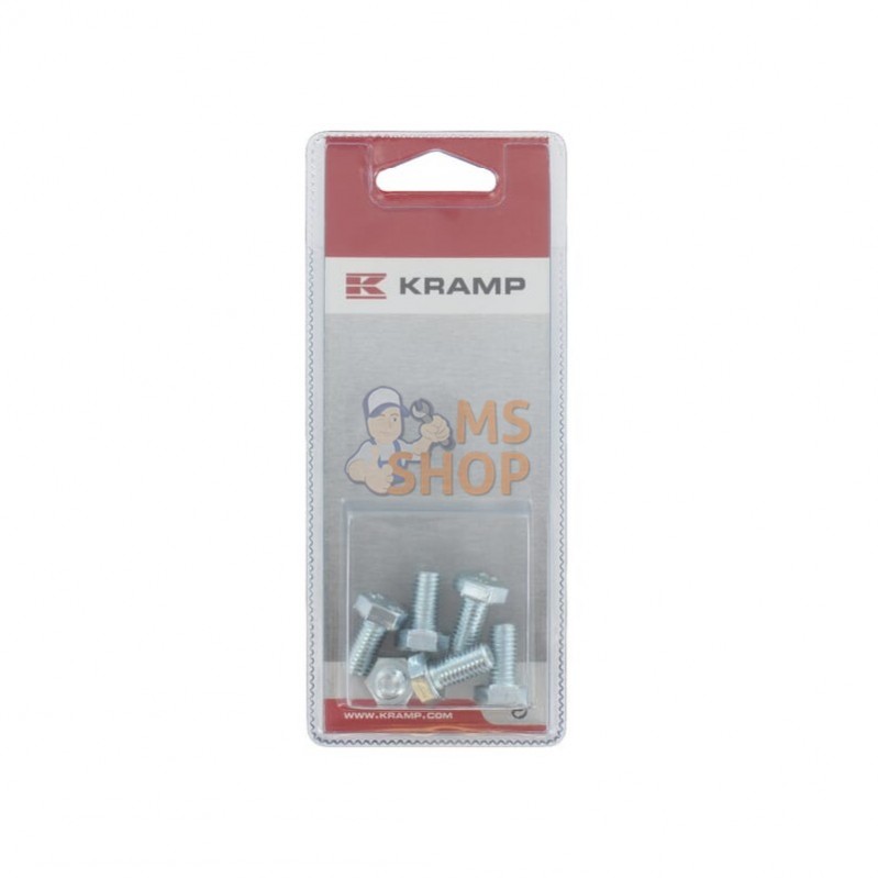 KR933816P006; KRAMP BLISTER; Vis hexagon M8x16 8.8 ZP (10x); pièce detachée