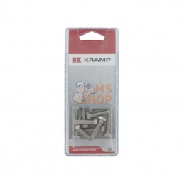 KR933625RVSP010; KRAMP BLISTER; Vis hexagon M6x25 inox (10x); pièce detachée