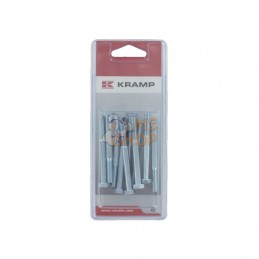 KR931660P010; KRAMP BLISTER; Vis hexagon M6x60 8.8 ZP (10x); pièce detachée