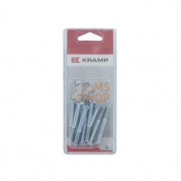 KR931650P010; KRAMP BLISTER; Vis hexagon M6x50 8.8 ZP (10x); pièce detachée