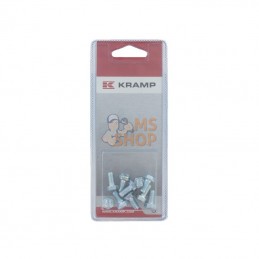 KR933612P010; KRAMP BLISTER; Vis hexagon M6x12 8.8 ZP (10x); pièce detachée