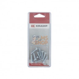 KR933520P010; KRAMP BLISTER; Vis hexagon M5x20 8.8 ZP (10x); pièce detachée